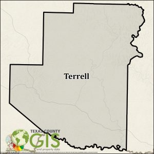 Terrell County Texas GIS Shapefile and Property Data