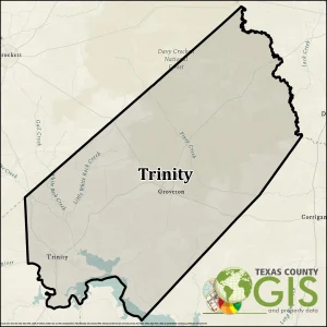 Trinity County Texas GIS Shapefile and Property Data