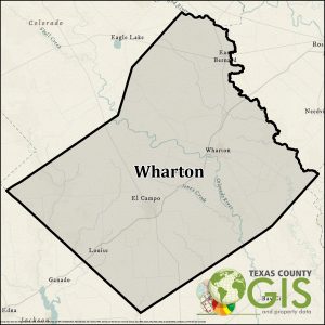 Wharton County Texas GIS Shapefile and Property Data