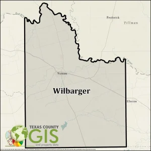 Wilbarger County Texas GIS Shapefile and Property Data
