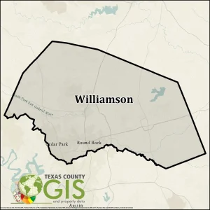 Williamson County Texas GIS Shapefile and Property Data