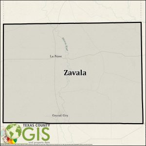 Zavala County Texas GIS Shapefile and Property Data